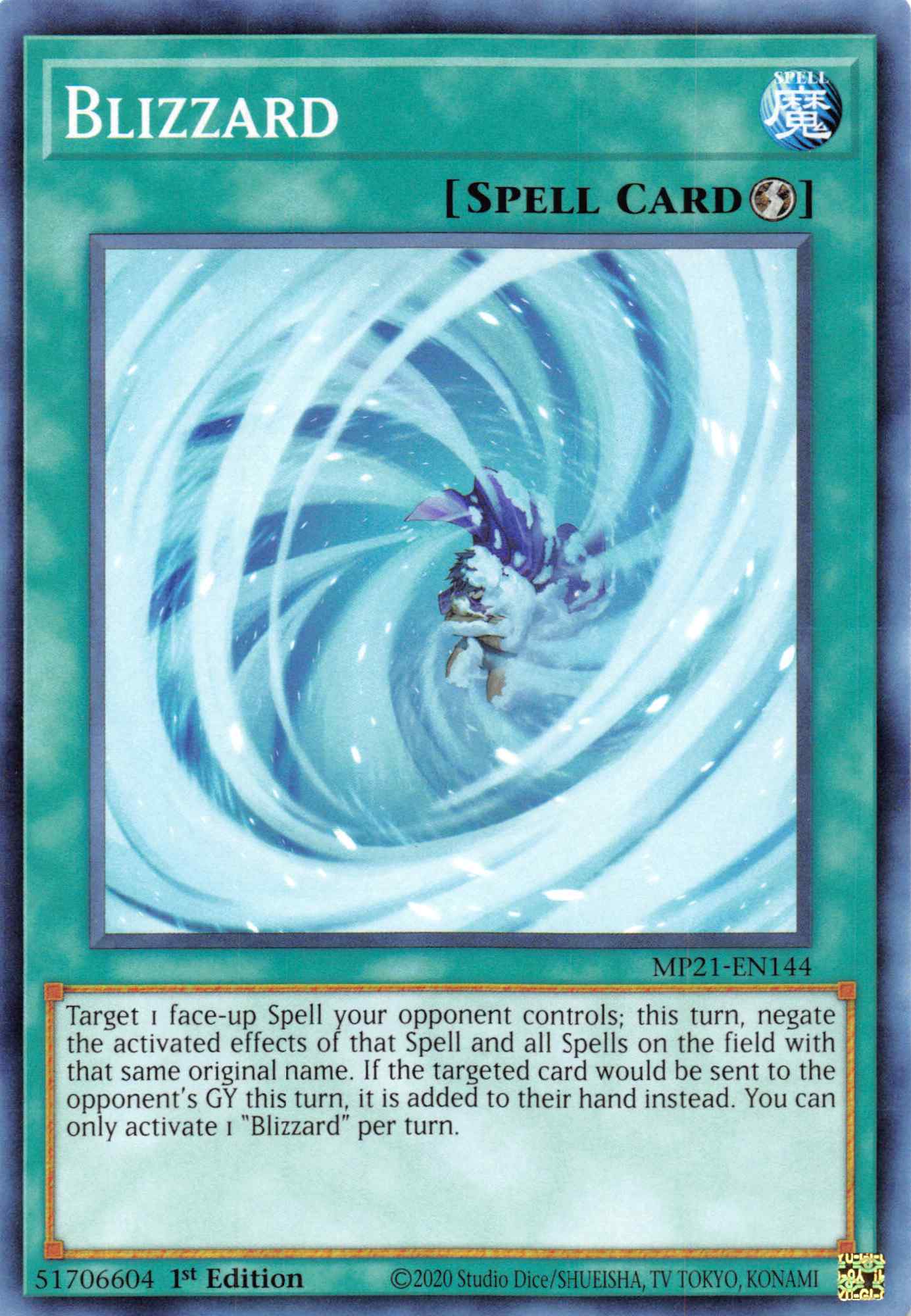 Blizzard [MP21-EN144] Common | Odin's Place