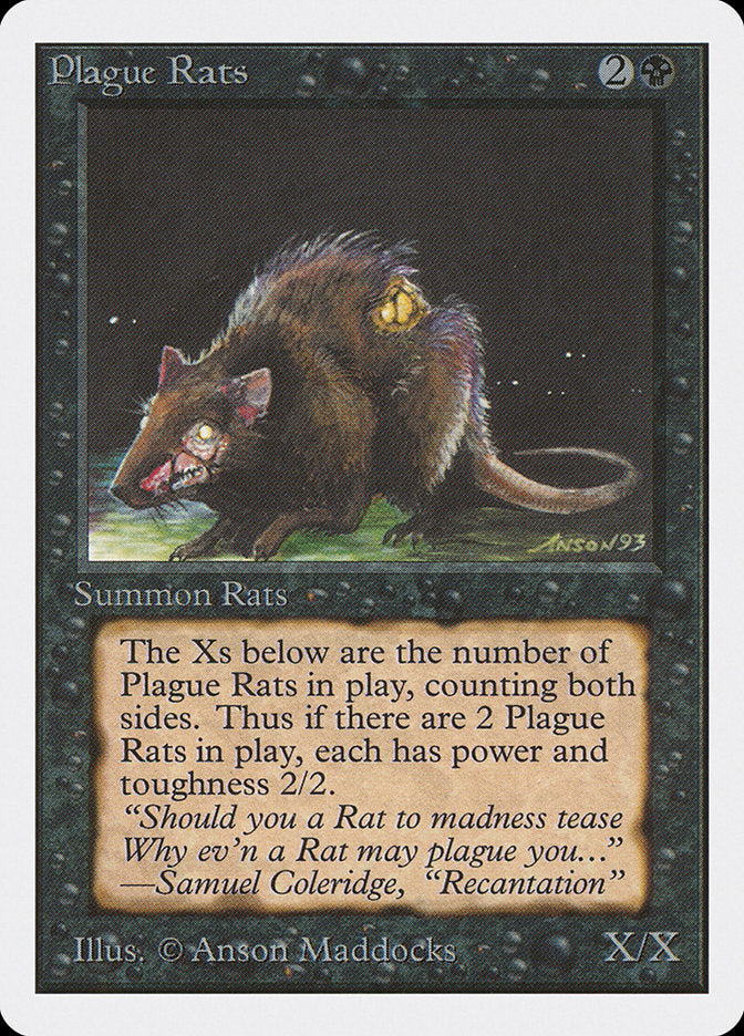 Plague Rats (122) [Unlimited Edition] | Odin's Place