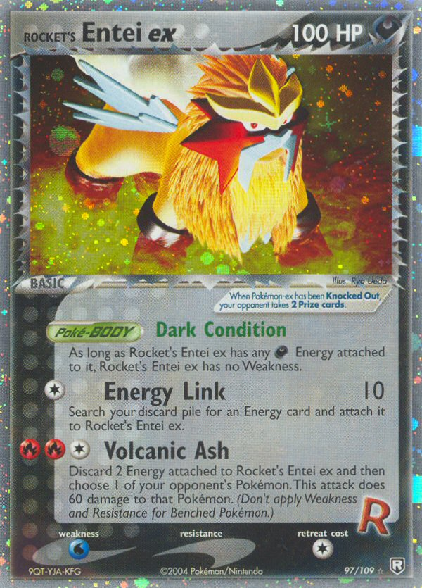 Rocket's Entei ex (97/109) [EX: Team Rocket Returns] | Odin's Place