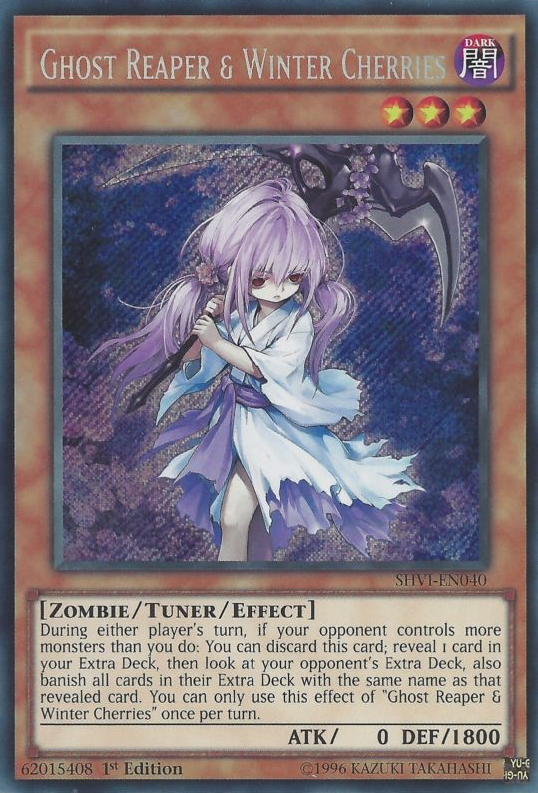 Ghost Reaper & Winter Cherries [SHVI-EN040] Secret Rare | Odin's Place