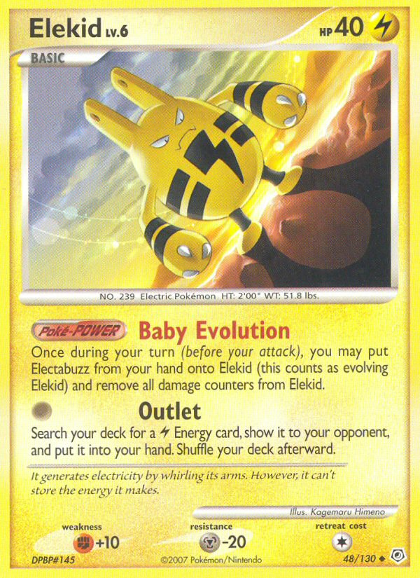Elekid (48/130) [Diamond & Pearl: Base Set] | Odin's Place