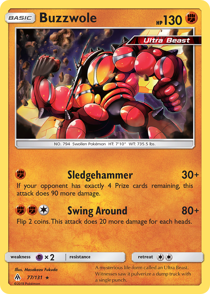 Buzzwole (77/131) [Sun & Moon: Forbidden Light] | Odin's Place