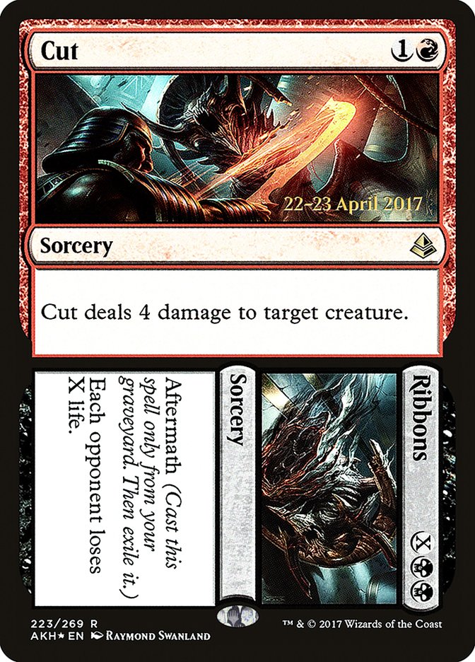 Cut // Ribbons (223) [Amonkhet Prerelease Promos] | Odin's Place