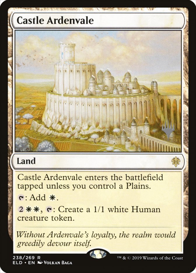 Castle Ardenvale (Promo Pack) [Throne of Eldraine Promos] | Odin's Place