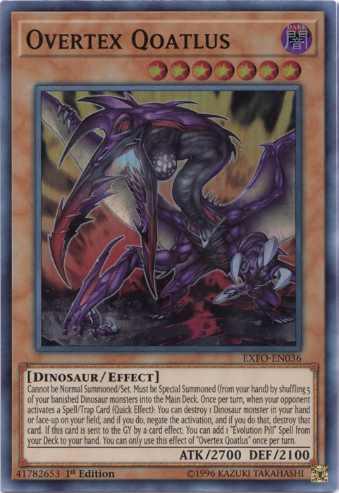 Overtex Qoatlus [EXFO-EN036] Super Rare | Odin's Place