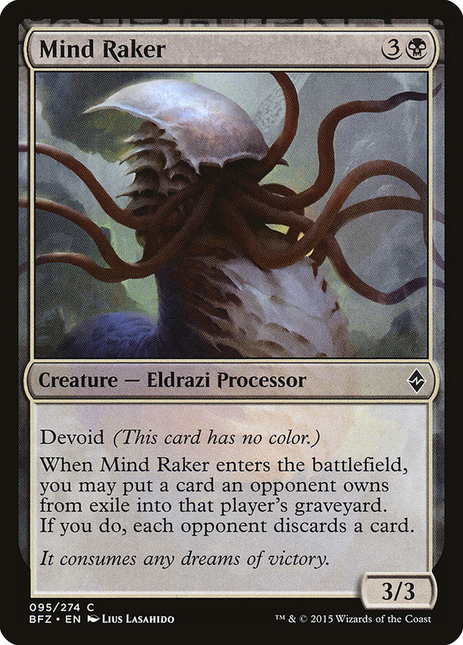Mind Raker (95) [Battle for Zendikar] | Odin's Place
