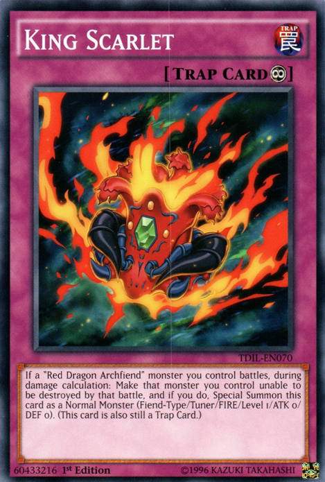 King Scarlet [TDIL-EN070] Common | Odin's Place