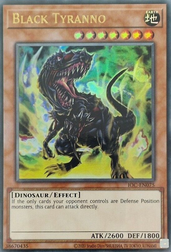 Black Tyranno (25th Anniversary) [IOC-EN075] Ultra Rare | Odin's Place