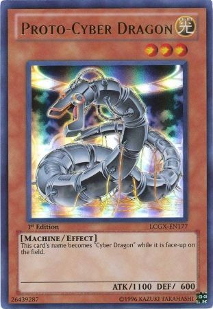 Proto-Cyber Dragon [LCGX-EN177] Ultra Rare | Odin's Place