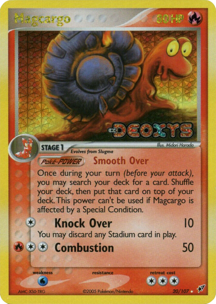 Magcargo (20/107) (Stamped) [EX: Deoxys] | Odin's Place