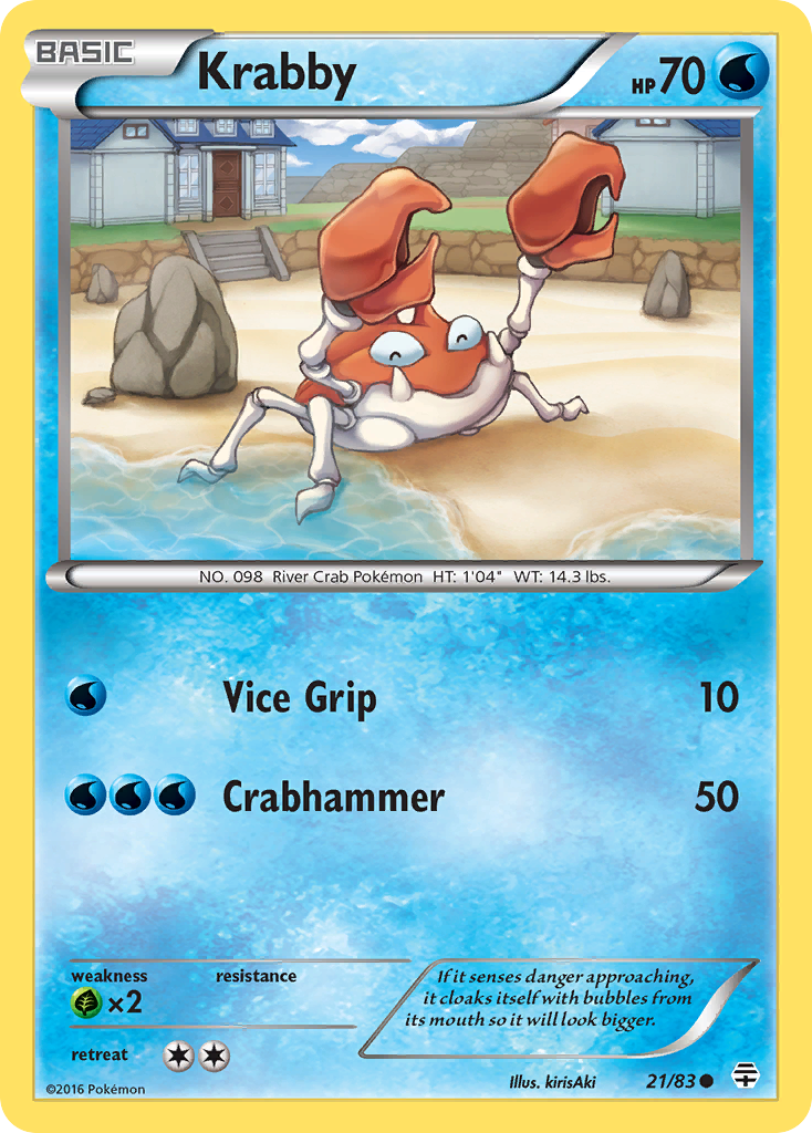 Krabby (21/83) [XY: Generations] | Odin's Place