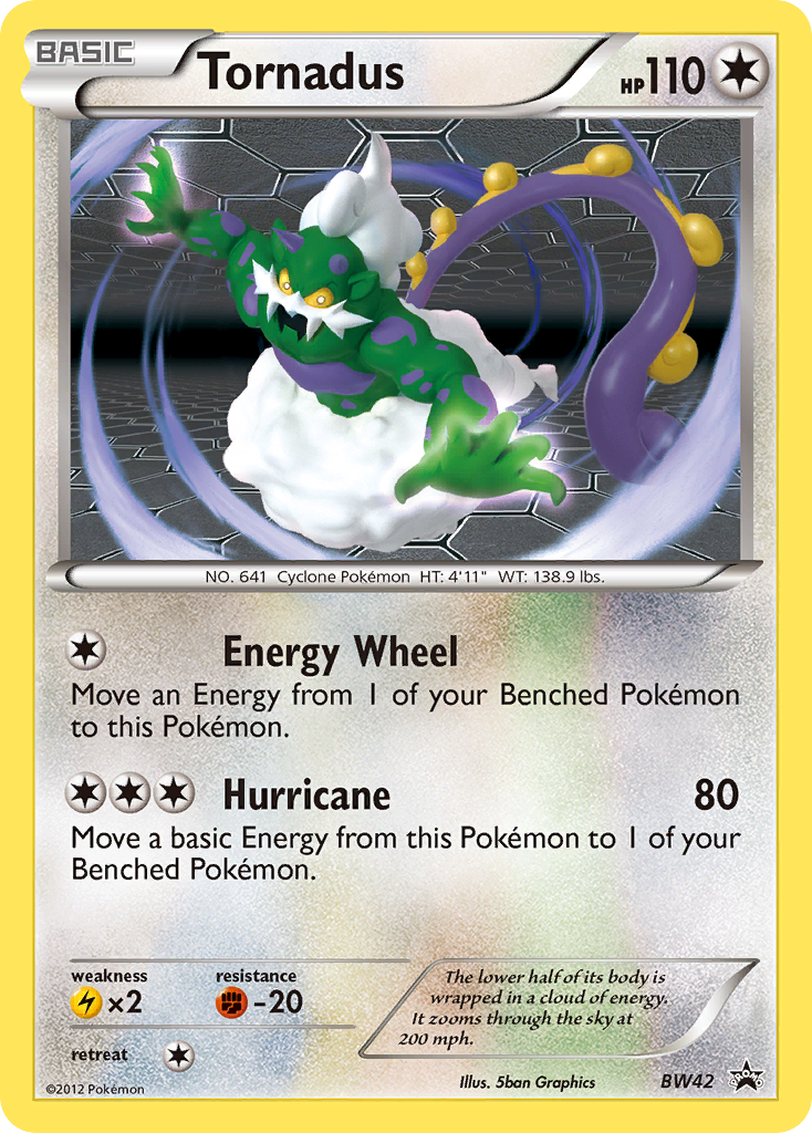 Tornadus (BW42) [Black & White: Black Star Promos] | Odin's Place