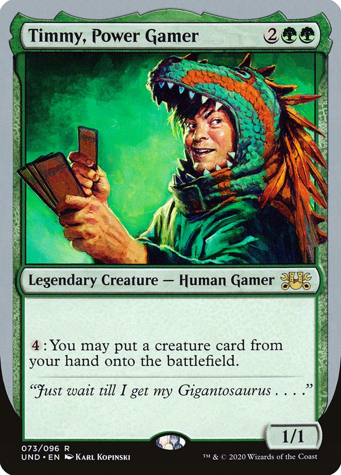 Timmy, Power Gamer [Unsanctioned] | Odin's Place