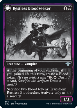 Restless Bloodseeker // Bloodsoaked Reveler [Innistrad: Double Feature] | Odin's Place