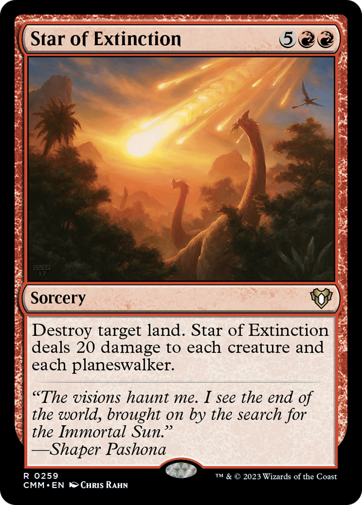 Star of Extinction [Commander Masters] | Odin's Place