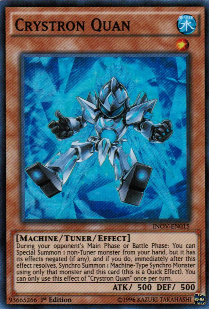 Crystron Quan [INOV-EN015] Super Rare | Odin's Place