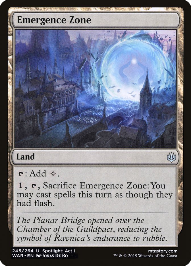 Emergence Zone (245) [War of the Spark] | Odin's Place