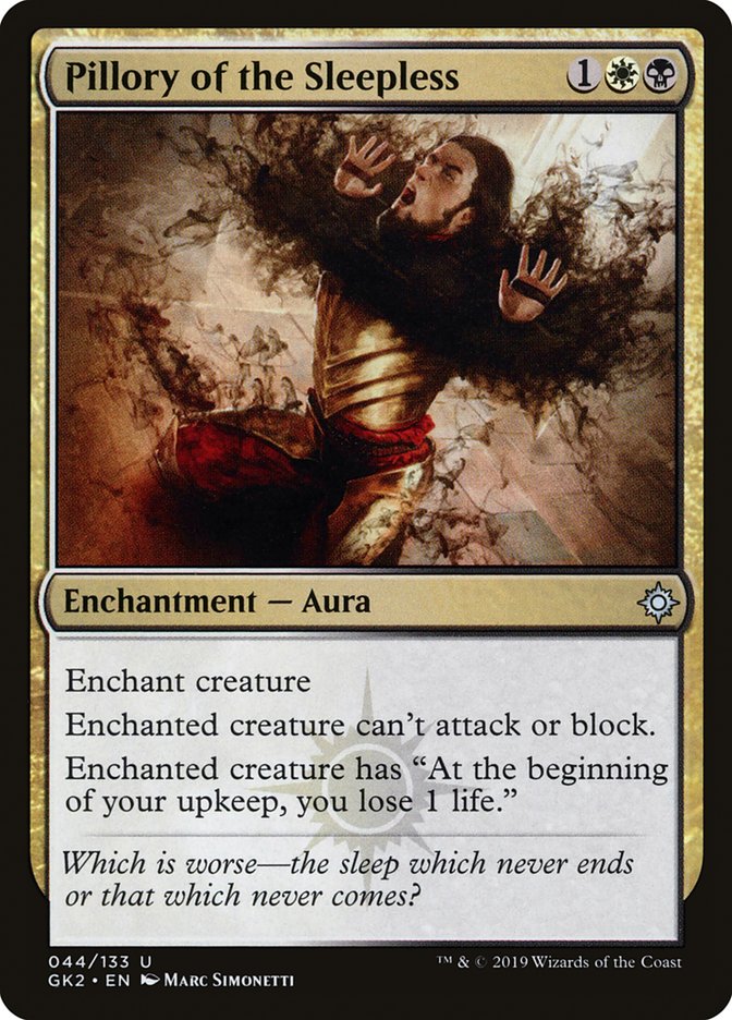Pillory of the Sleepless (44) [Ravnica Allegiance Guild Kit] | Odin's Place
