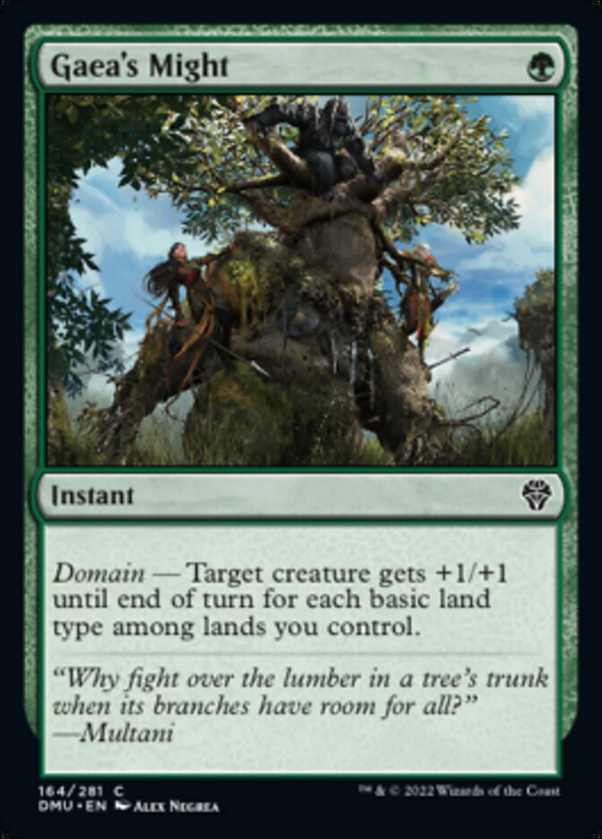 Gaea's Might [Dominaria United] | Odin's Place