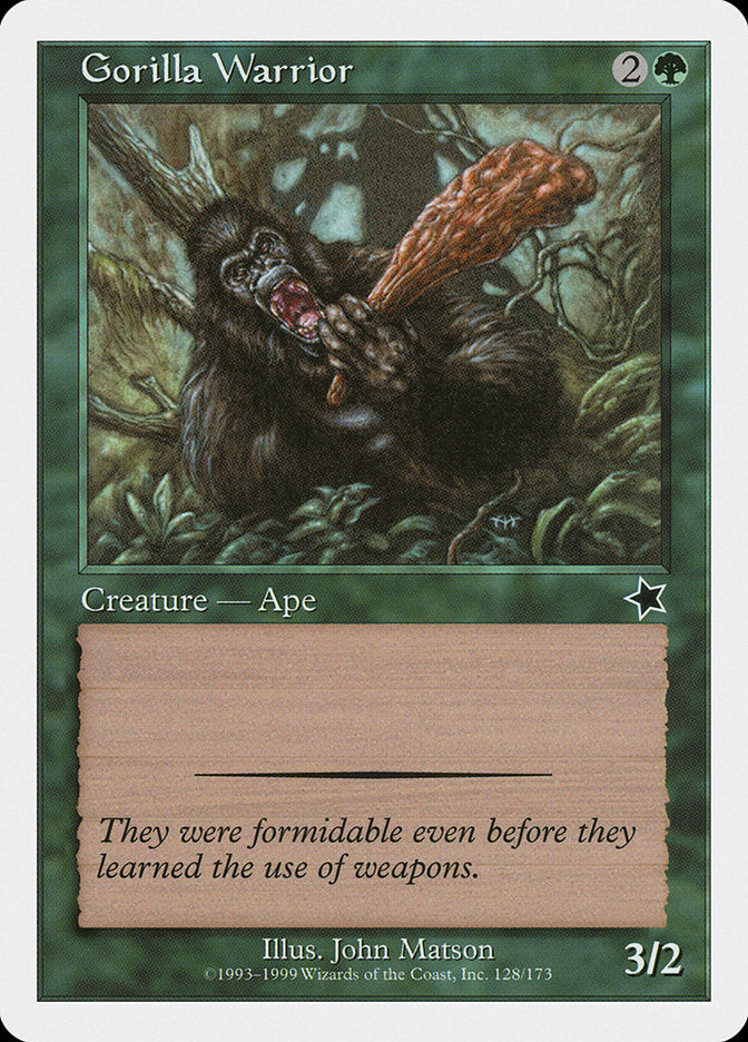Gorilla Warrior (128) [Starter 1999] | Odin's Place