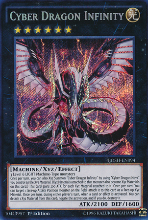 Cyber Dragon Infinity [BOSH-EN094] Secret Rare | Odin's Place