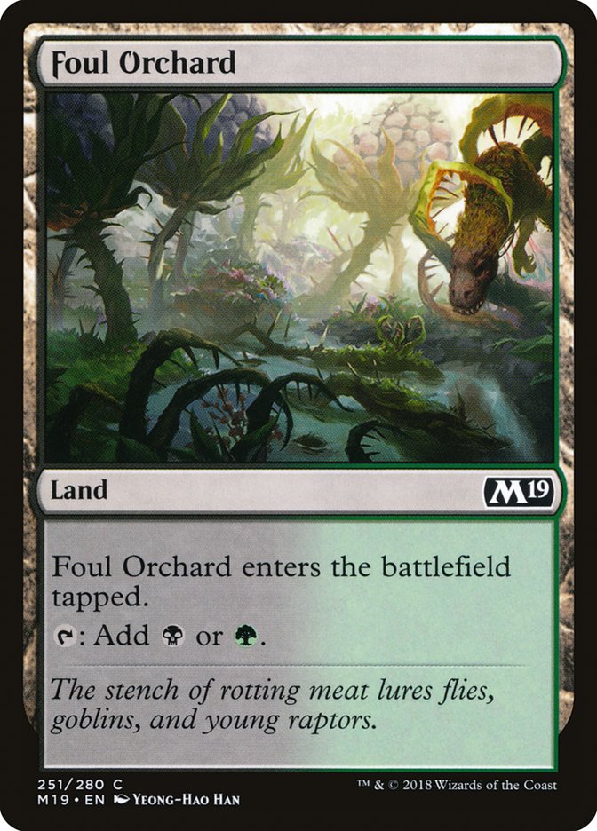 Foul Orchard (251) [Core Set 2019] | Odin's Place
