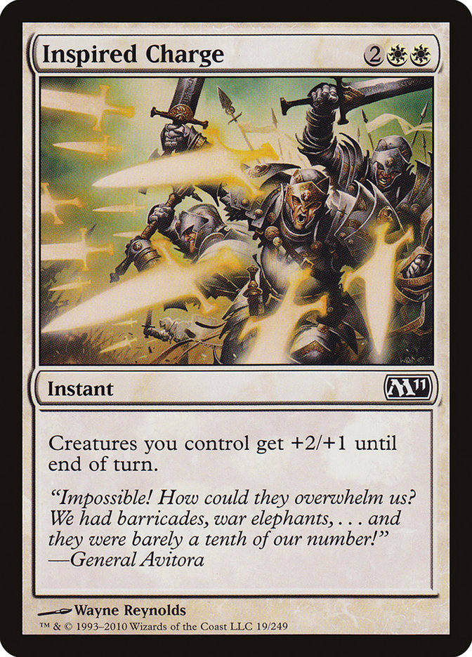 Inspired Charge (19) [Magic 2011] | Odin's Place