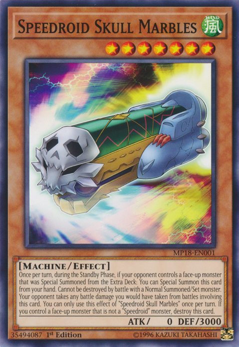 Speedroid Skull Marbles [MP18-EN001] Common | Odin's Place