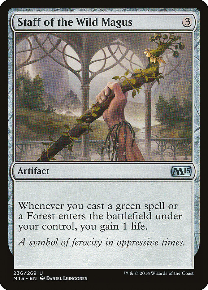 Staff of the Wild Magus (236) [Magic 2015] | Odin's Place