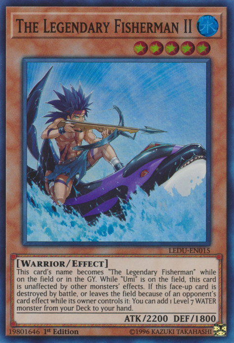 The Legendary Fisherman II [LEDU-EN015] Super Rare | Odin's Place