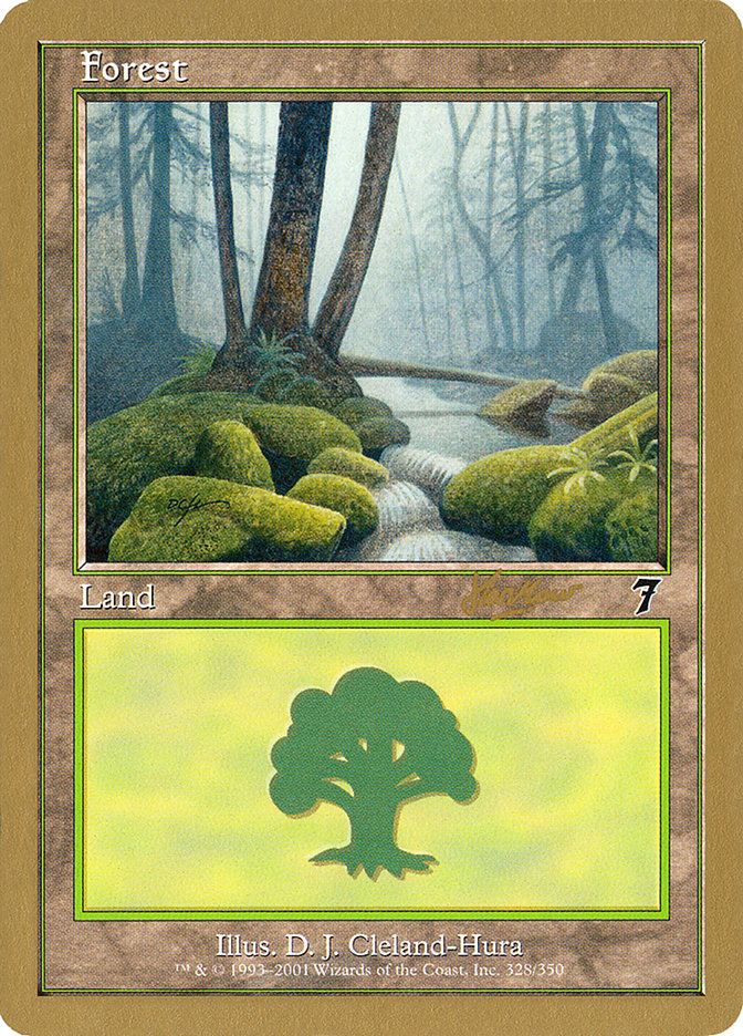 Forest (328) (Sim Han How) [World Championship Decks 2002] | Odin's Place