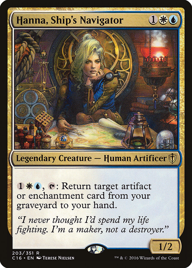 Hanna, Ship's Navigator (203) [Commander 2016] | Odin's Place
