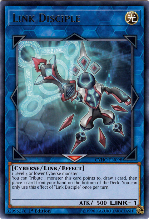 Link Disciple [CYHO-EN098] Rare | Odin's Place