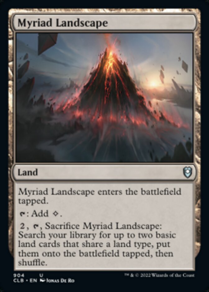 Myriad Landscape [Commander Legends: Battle for Baldur's Gate] | Odin's Place