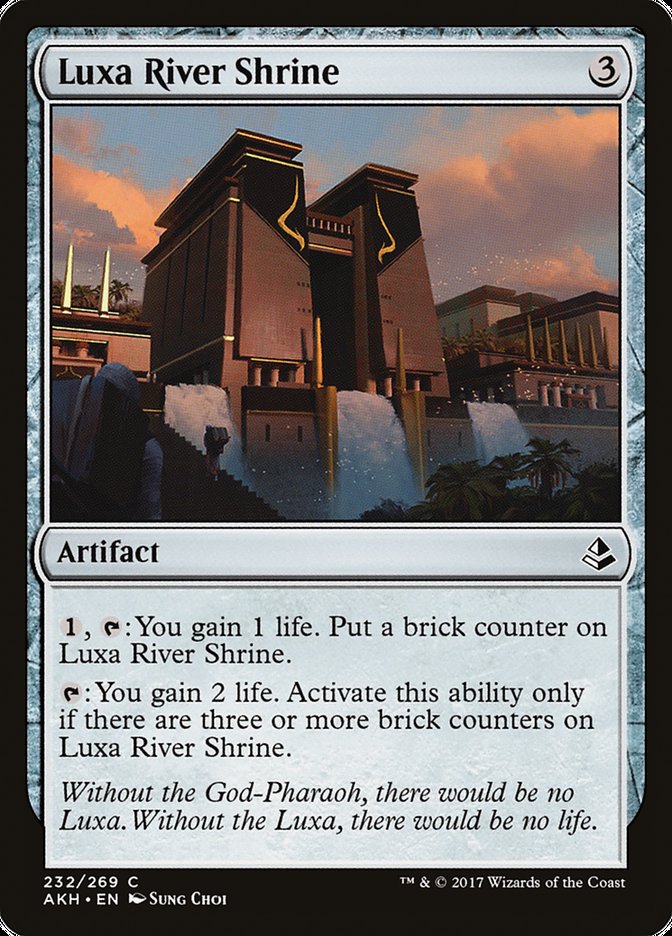 Luxa River Shrine (232) [Amonkhet] | Odin's Place