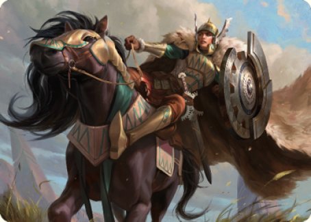 Knight of Dawn's Light Art Card [Dominaria United Art Series] | Odin's Place