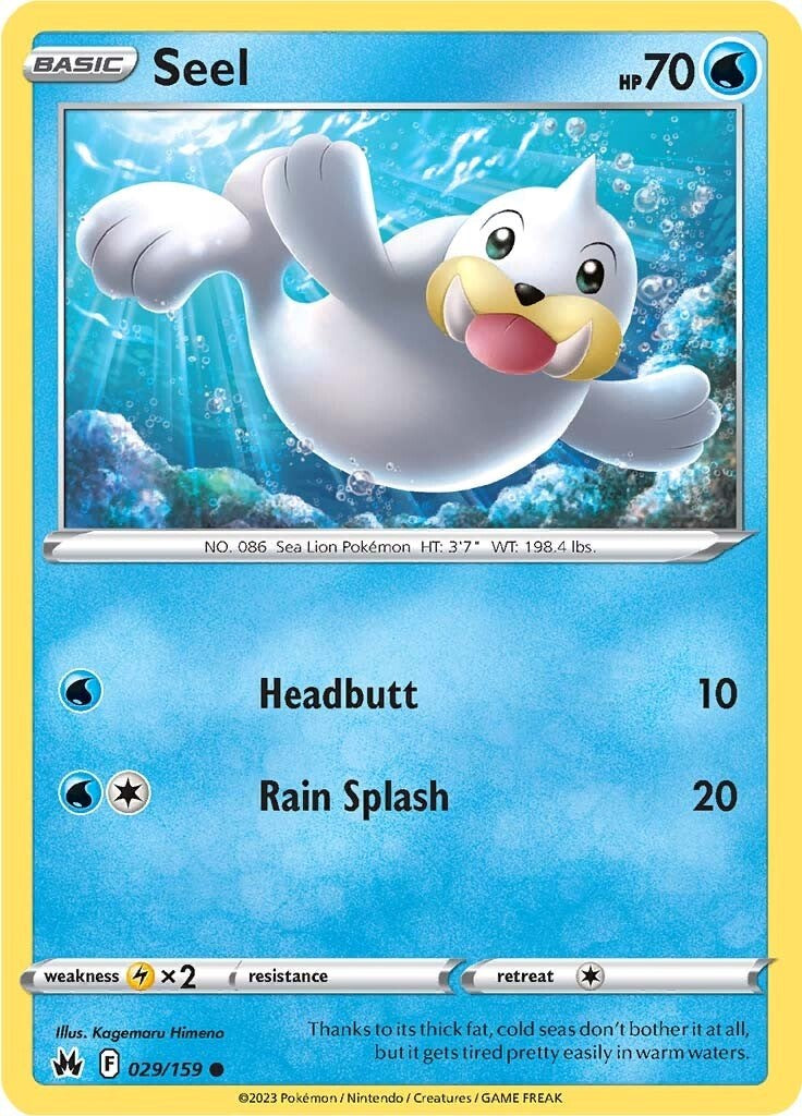 Seel (029/159) [Sword & Shield: Crown Zenith] | Odin's Place