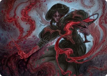 Change of Fortune Art Card [Innistrad: Crimson Vow Art Series] | Odin's Place