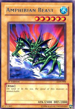 Amphibian Beast [LON-008] Rare | Odin's Place