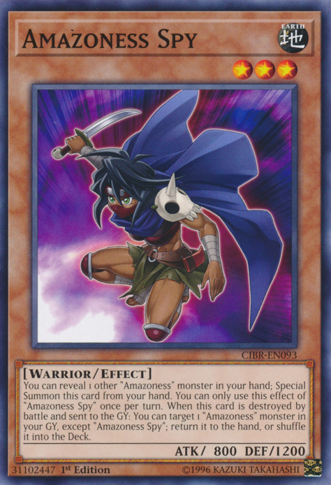 Amazoness Spy [CIBR-EN093] Common | Odin's Place