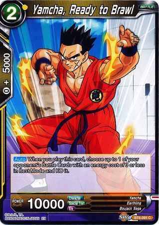Yamcha, Ready to Brawl (BT6-091) [Destroyer Kings] | Odin's Place