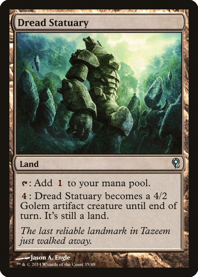 Dread Statuary (35) [Duel Decks: Jace vs. Vraska] | Odin's Place