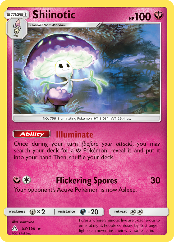 Shiinotic (93/156) [Sun & Moon: Ultra Prism] | Odin's Place