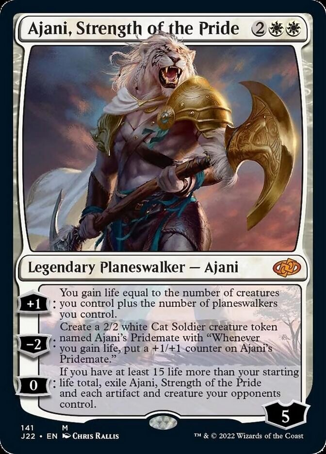 Ajani, Strength of the Pride [Jumpstart 2022] | Odin's Place