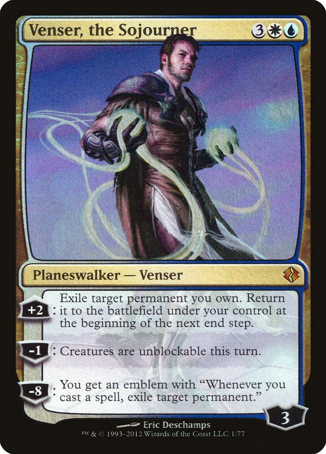 Venser, the Sojourner (1) [Duel Decks: Venser vs. Koth] | Odin's Place