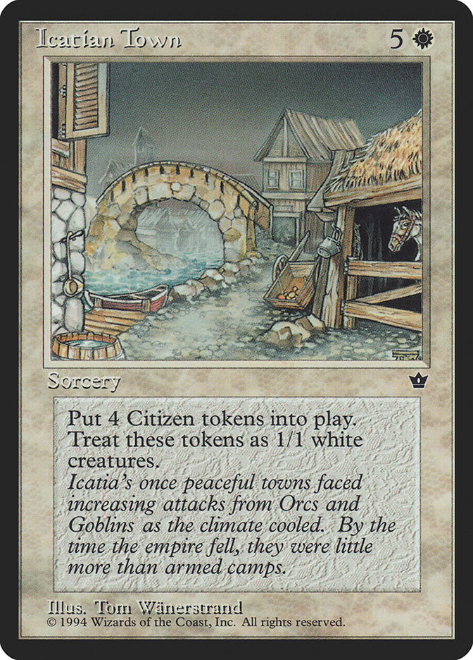 Icatian Town (15) [Fallen Empires] | Odin's Place