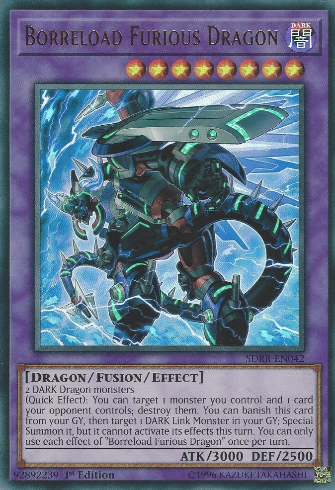 Borreload Furious Dragon [SDRR-EN042] Ultra Rare | Odin's Place