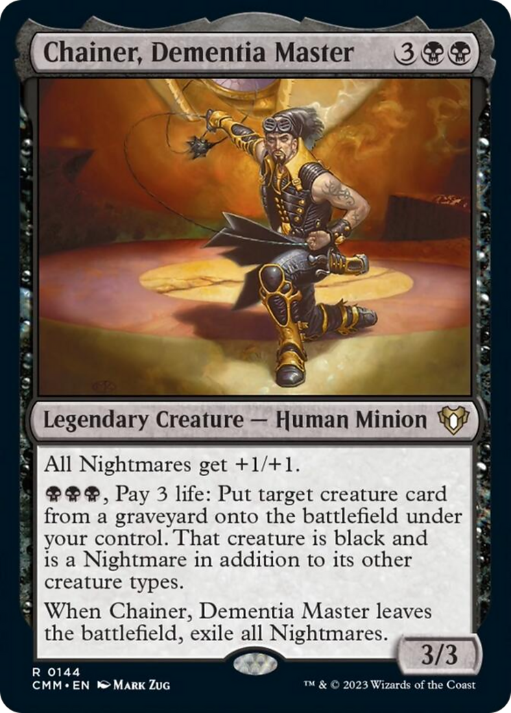 Chainer, Dementia Master [Commander Masters] | Odin's Place