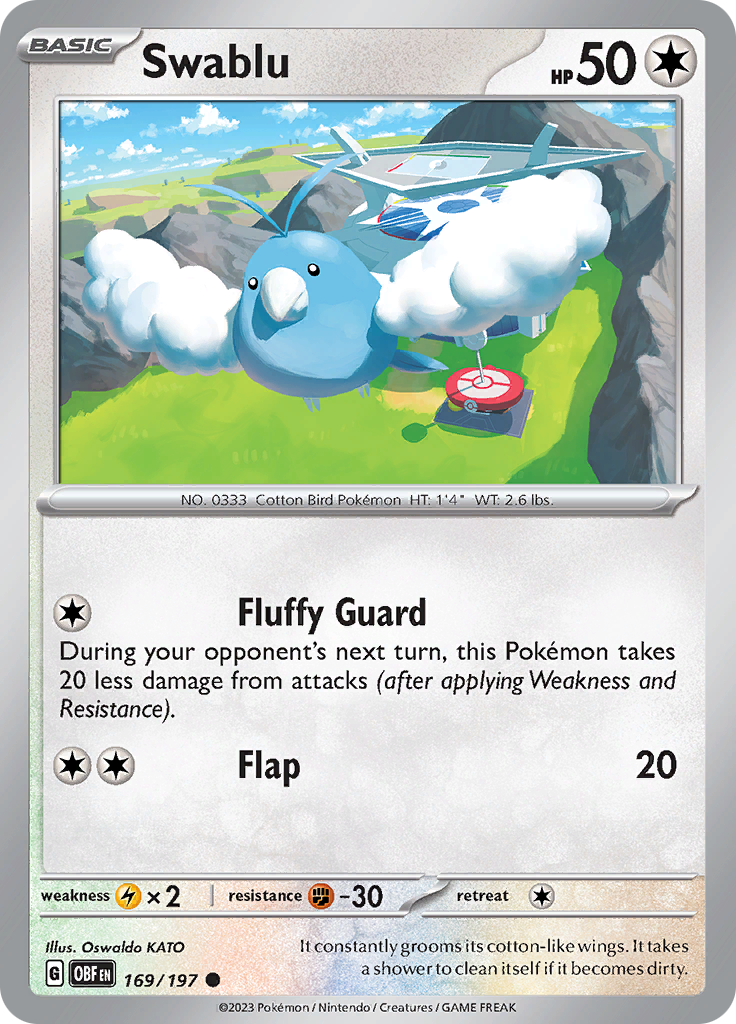 Swablu (169/197) [Scarlet & Violet: Obsidian Flames] | Odin's Place