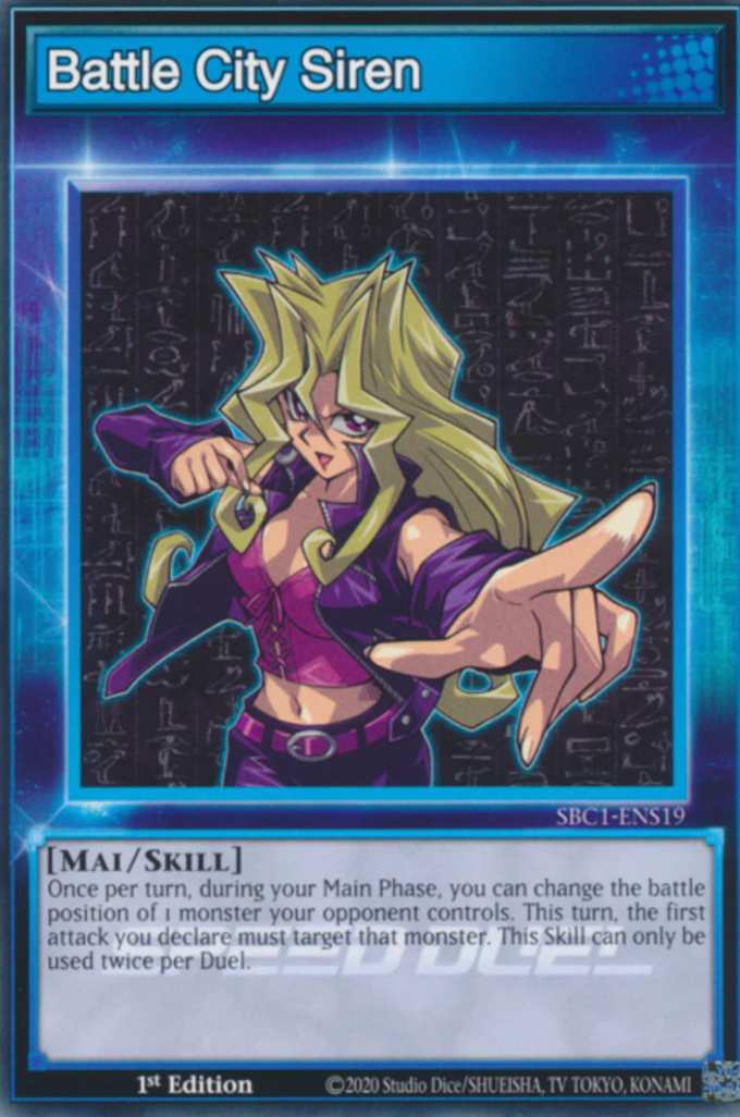 Battle City Siren [SBC1-ENS19] Common | Odin's Place